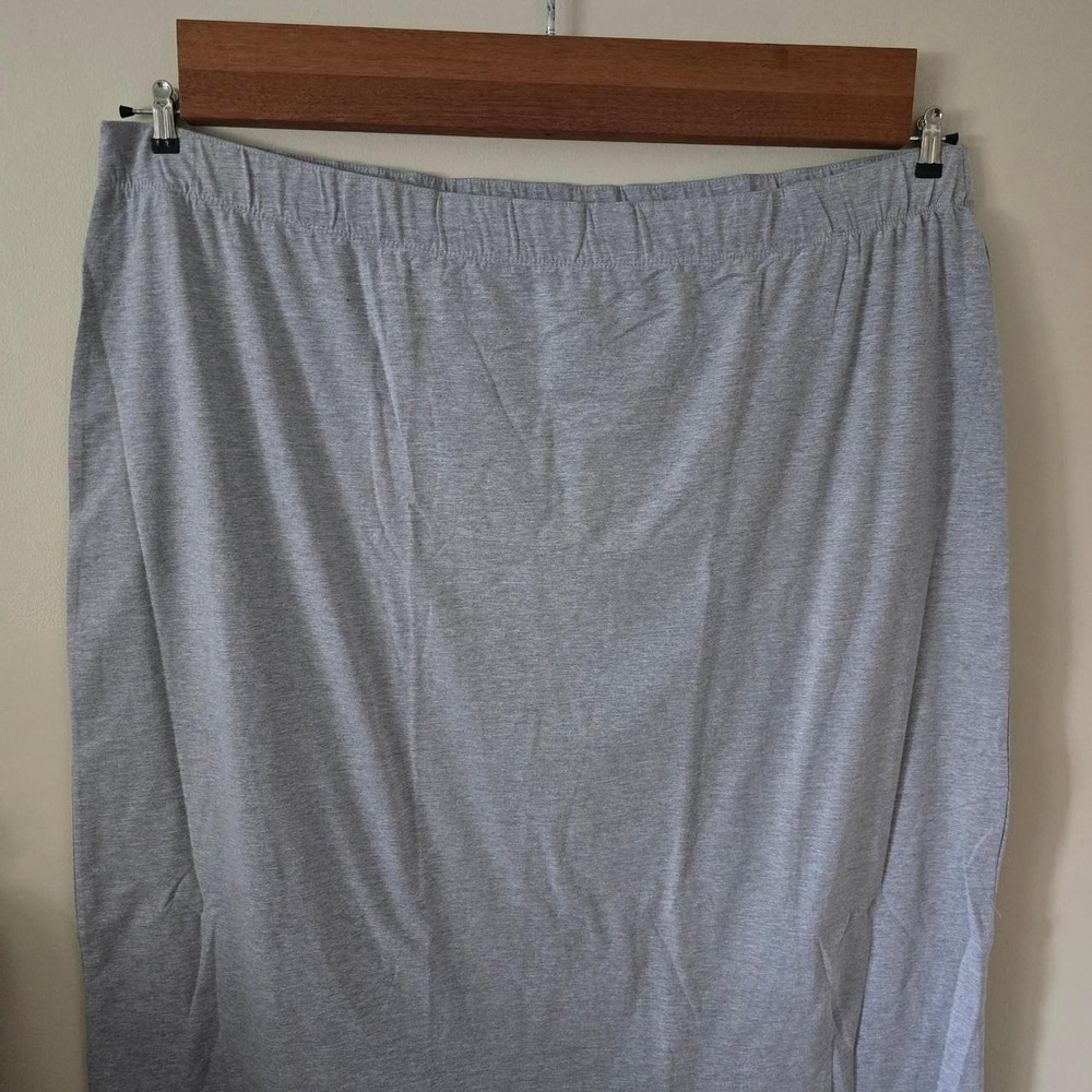 Ellos gray knit skirt size 5X 38/40